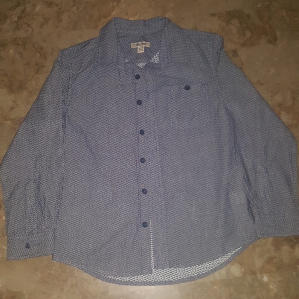 Boy's Long sleeve button down shirt!!